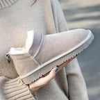 Else | Women's Faux Fur Lined Ankle Boots, Non-Slip Winter Boots
