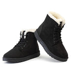 Alina | Women's Faux Fur Lined Ankle Boots, Cozy Winter Boots