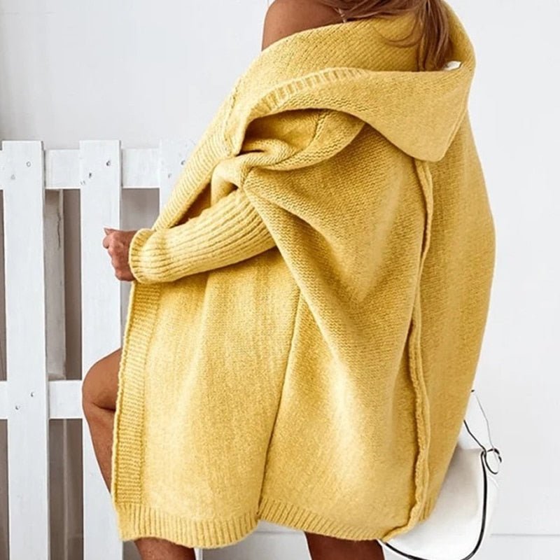 Naomi | Women's Knit Cardigan, Soft Wool Blend Winter Layer for Casual Wear