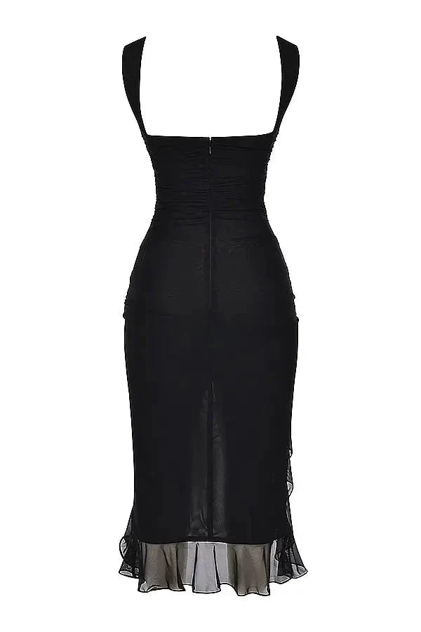 Valentina | Elegant Midi Dress | Timeless Sophistication for Every Occasion