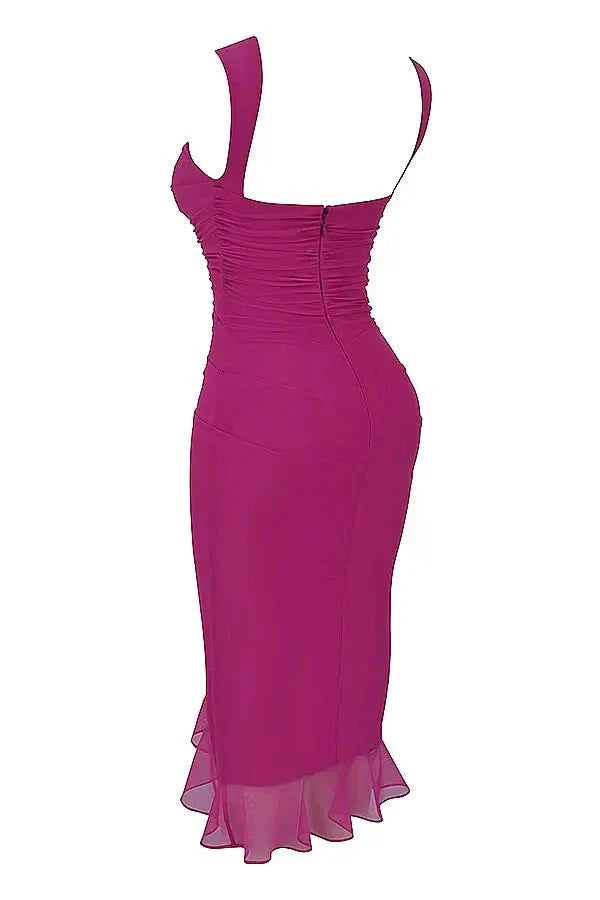 Valentina | Elegant Midi Dress | Timeless Sophistication for Every Occasion