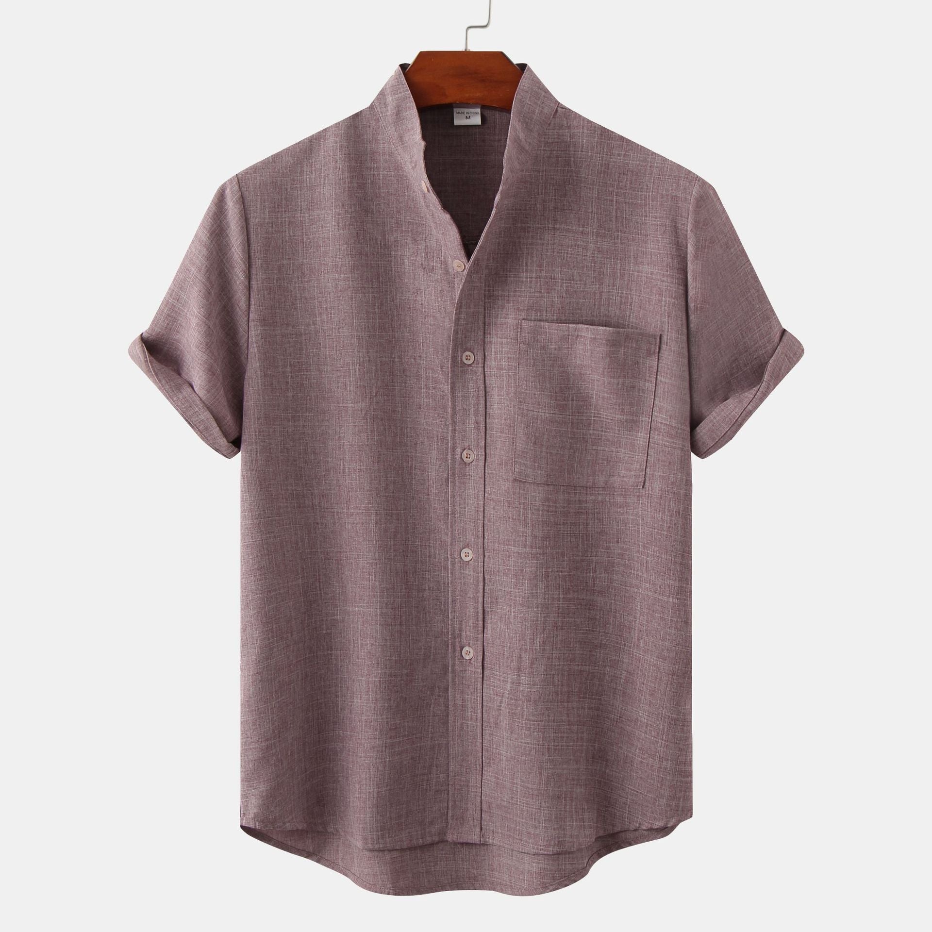 Lucas | Men’s Short Sleeve Summer Shirt | Lightweight Everyday Comfort & Style
