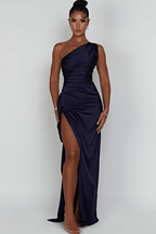 Lucy | One-Shoulder Maxi Dress | Elegant Flow with Modern Sophistication
