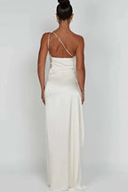 Lucy | One-Shoulder Maxi Dress | Elegant Flow with Modern Sophistication