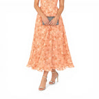 Maeve | Floral Maxi Dress | V-Neck Flutter Sleeve Elegance