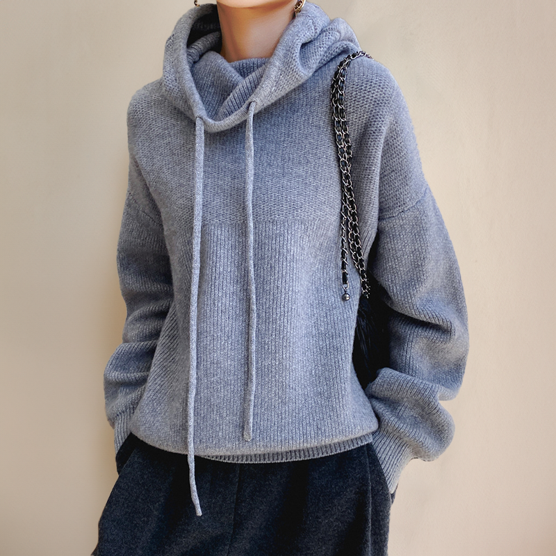 Velina | Women's Merino Wool Turtleneck Sweater, Thermal Winter Knit Pullover