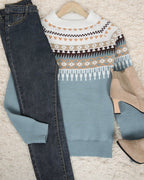 Olivia | Women's Knit Sweater, Soft Wool Blend Winter Pullover for Casual Wear