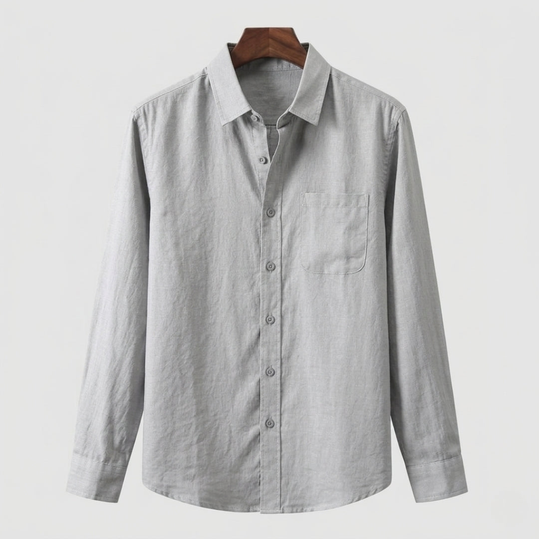 Daniel | Men’s Linen Shirt | Lightweight Summer Essential for Effortless Style