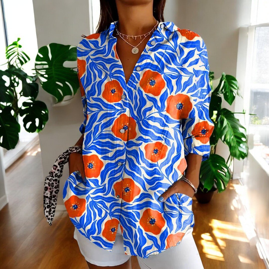 Emma | Elegant Vintage Blouse | Timeless and Feminine Style