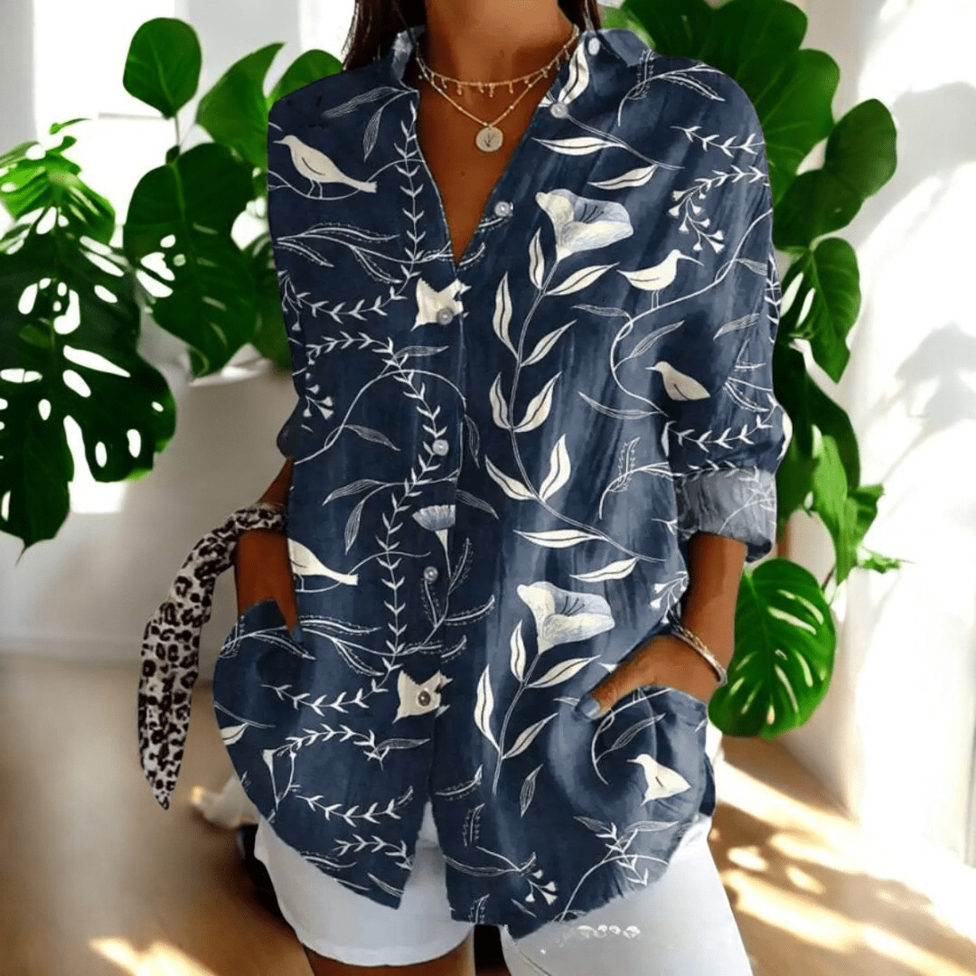 Emma | Elegant Vintage Blouse | Timeless and Feminine Style