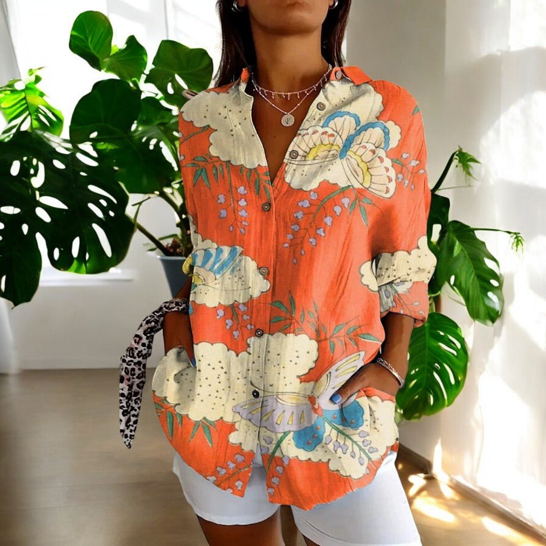Emma | Elegant Vintage Blouse | Timeless and Feminine Style
