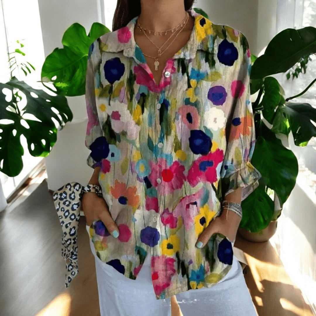 Emma | Elegant Vintage Blouse | Timeless and Feminine Style