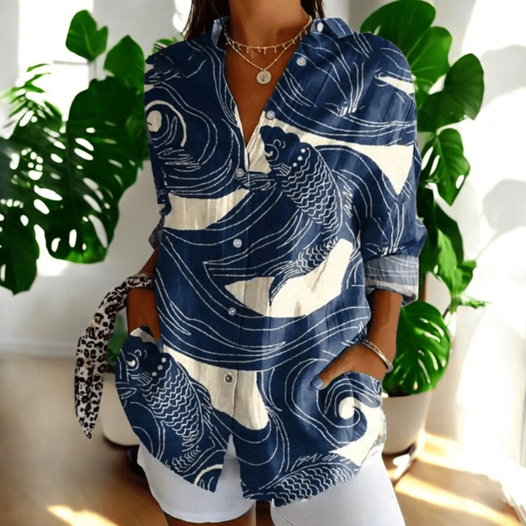 Emma | Elegant Vintage Blouse | Timeless and Feminine Style