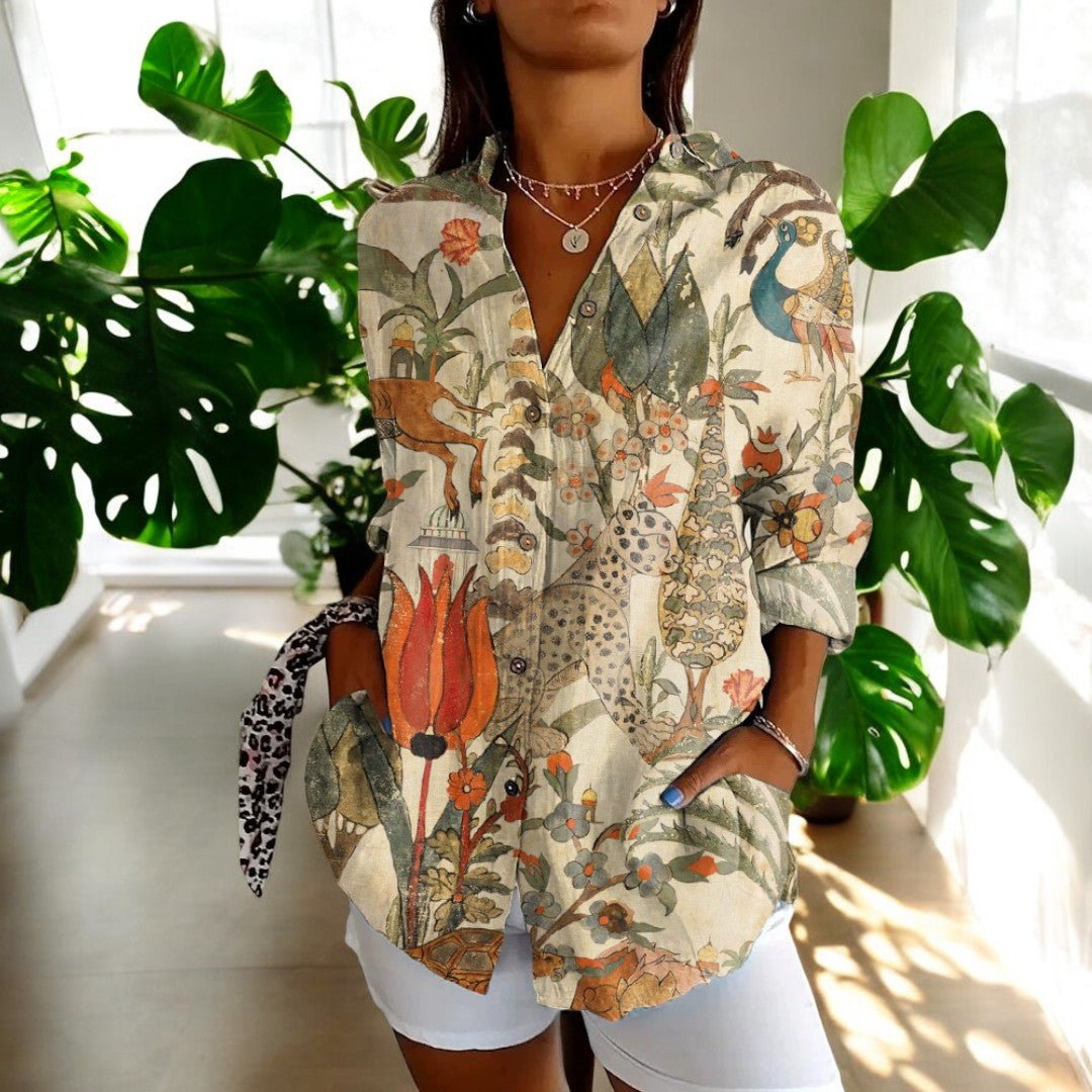 Emma | Elegant Vintage Blouse | Timeless and Feminine Style
