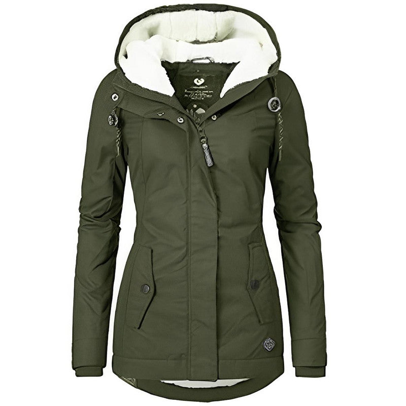 Patricia | Women's Hooded Windbreaker Jacket, Lightweight Water-Resistant Outdoor Coat
