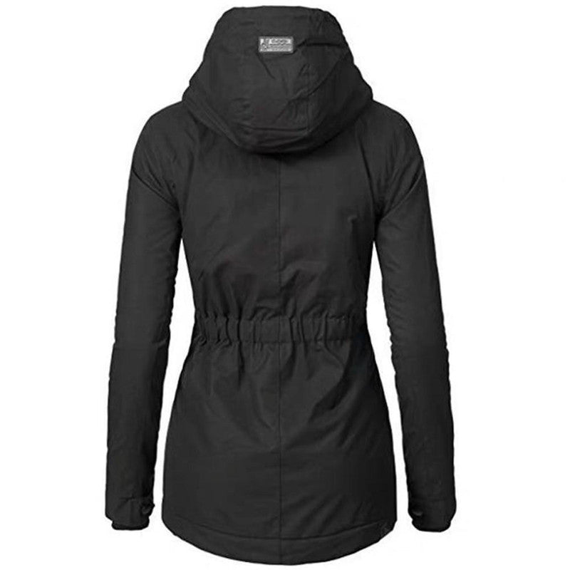 Patricia | Women's Hooded Windbreaker Jacket, Lightweight Water-Resistant Outdoor Coat