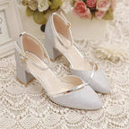 Evie | Women's Block Heel Shoes | Elegant Style with Secure Comfort