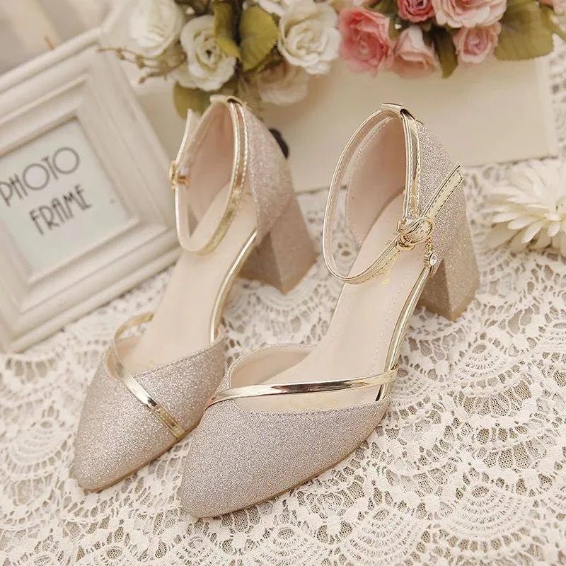 Evie | Women's Block Heel Shoes | Elegant Style with Secure Comfort