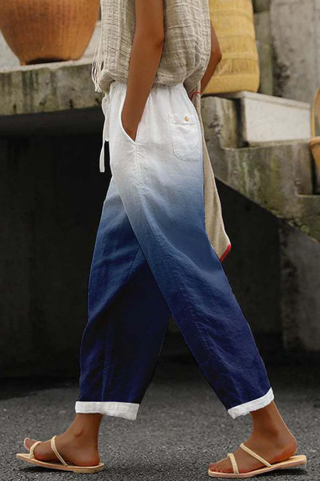 Camila | Women's Printed Pantalon | Casual Comfort with Unique Style