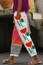 Camila | Women's Printed Pantalon | Casual Comfort with Unique Style
