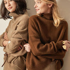 Olivia | Women's Oversized Cashmere Sweater, Soft Winter Knit Pullover