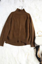 Olivia | Women's Oversized Cashmere Sweater, Soft Winter Knit Pullover