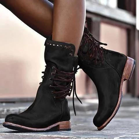 Matilda | Women's Knee-High Boots, Elegant Faux Leather Winter Boots for Casual Wear