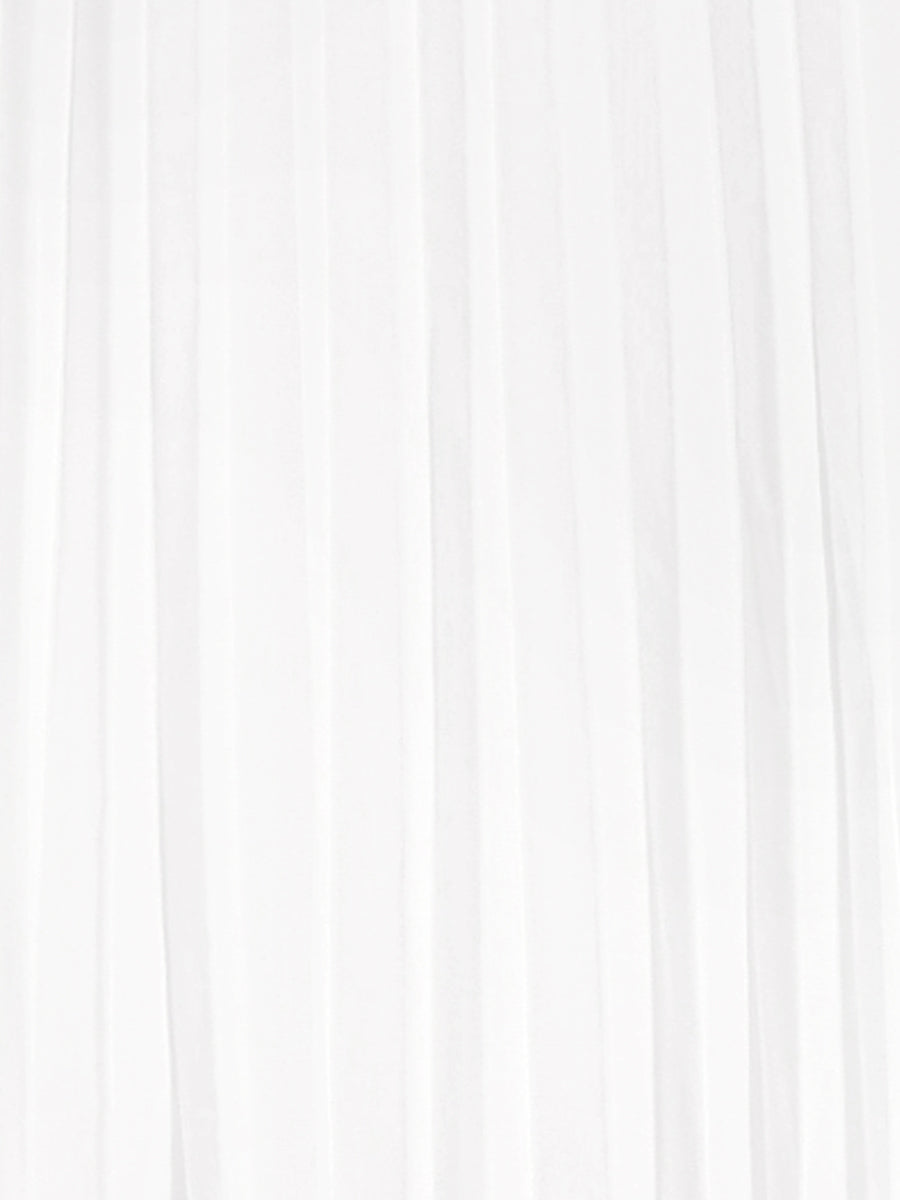 Zoe | Flowy Cape Sleeve Pleated Chiffon Mini Dress | Elegant Movement and Effortless Glam