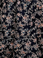 Eva | Floral Puff Sleeve Midi Dress | Feminine and Effortlessly Chic