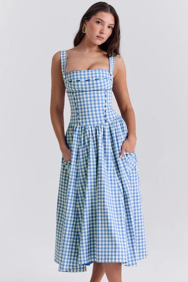 Aria | Elegant Midi Dress | Timeless Style with Effortless Grace