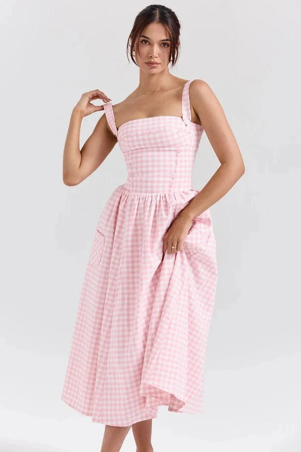 Aria | Elegant Midi Dress | Timeless Style with Effortless Grace