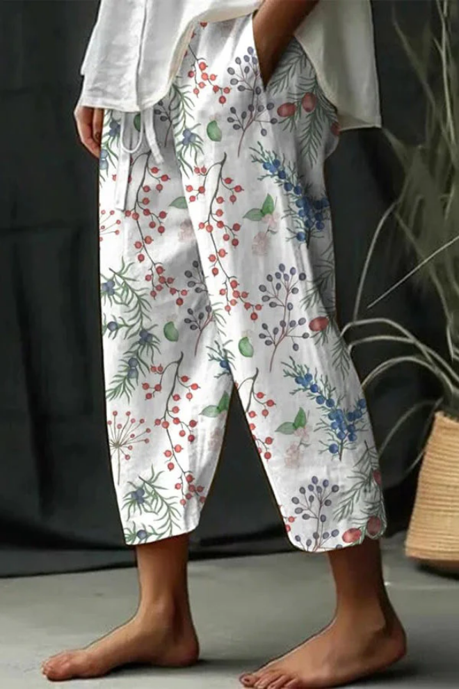 Camila | Women's Printed Pantalon | Casual Comfort with Unique Style